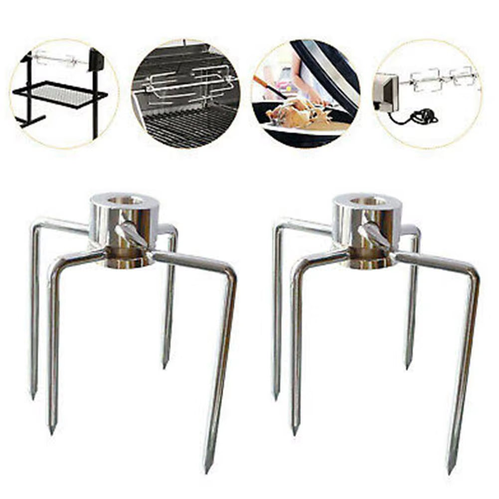Edelstahl Hähnchenhalter für Grill & Ofen – Vertikaler Brathalter für BBQ, Smoker & Drehspieß