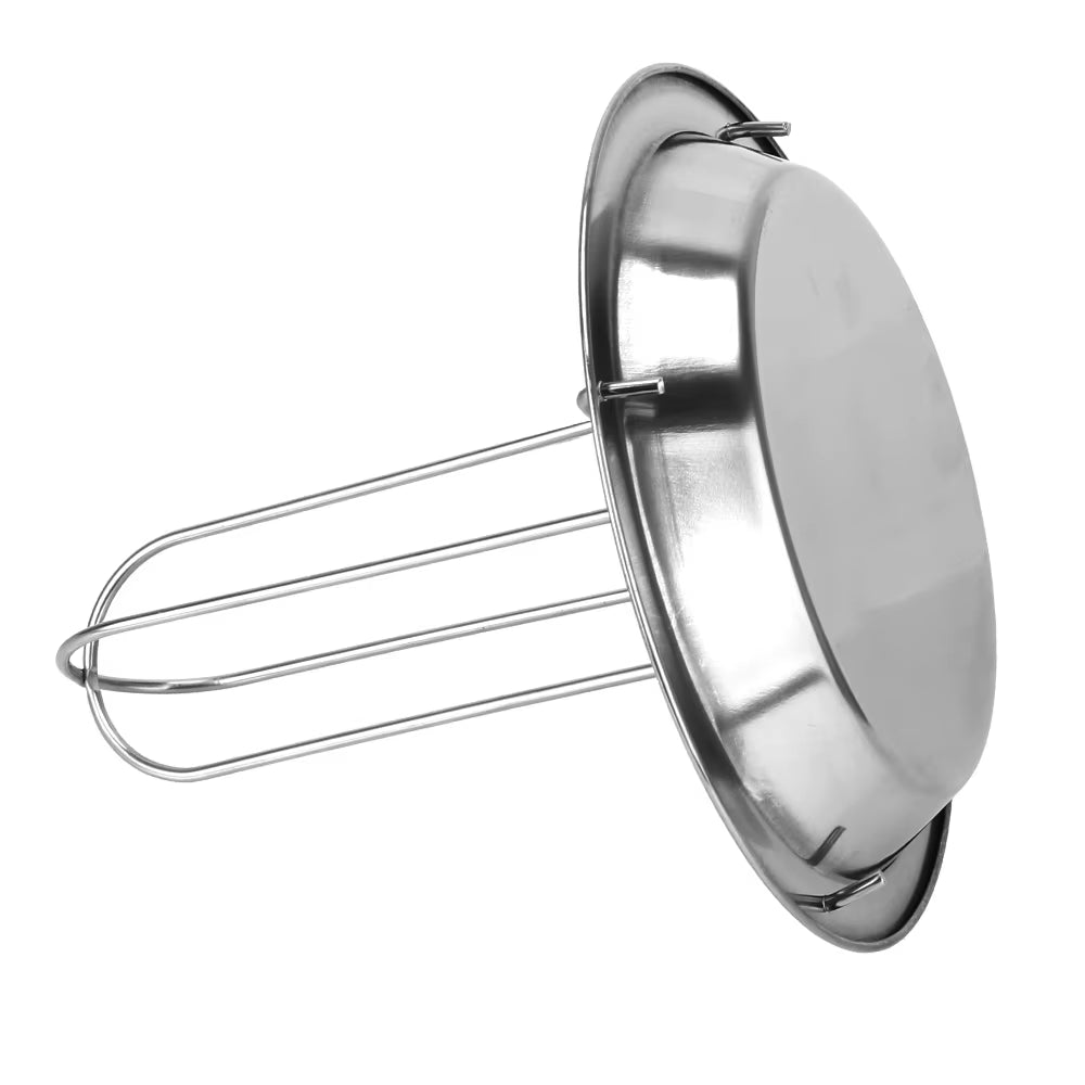 Chicken Roaster Rack Stainless Steel Roasting Grill Stand Kitchen Outdoor BBQ Tools Grilled Chicken Plate Grilling Tools