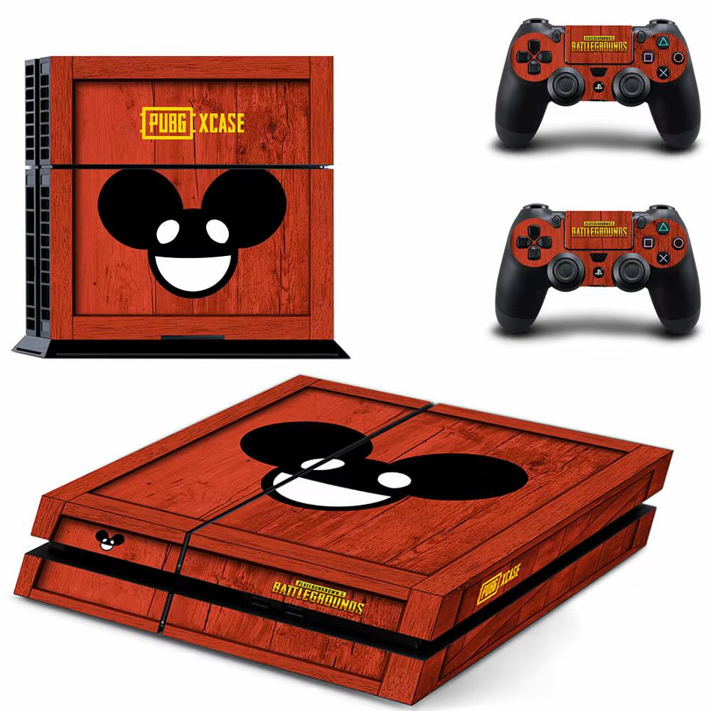 🔥 PUBG PS4 Skin – Hochwertiger Vinyl-Aufkleber für Konsole & Controller 🎮