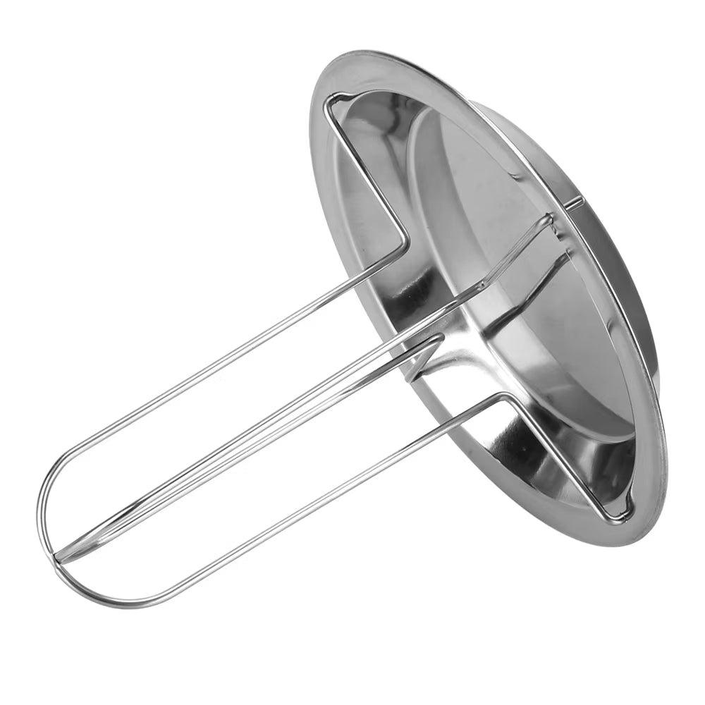 Chicken Roaster Rack Stainless Steel Roasting Grill Stand Kitchen Outdoor BBQ Tools Grilled Chicken Plate Grilling Tools