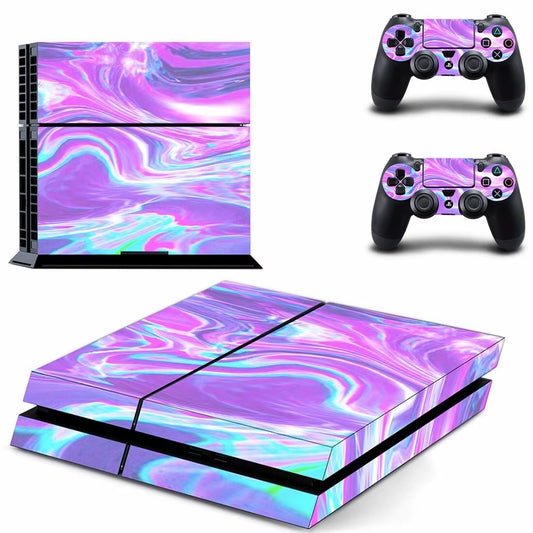 🔥 Marmor PS4 Skin – Hochwertiger Vinyl-Aufkleber für Konsole & Controller 🎮