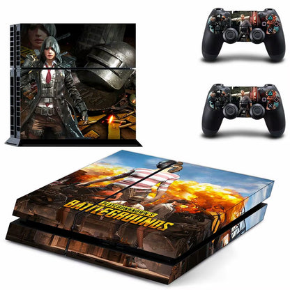 🔥 PUBG PS4 Skin – Hochwertiger Vinyl-Aufkleber für Konsole & Controller 🎮