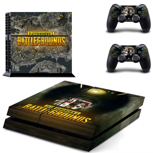🔥 PUBG PS4 Skin – Hochwertiger Vinyl-Aufkleber für Konsole & Controller 🎮
