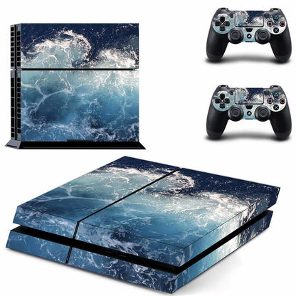 🔥 Marmor PS4 Skin – Hochwertiger Vinyl-Aufkleber für Konsole & Controller 🎮