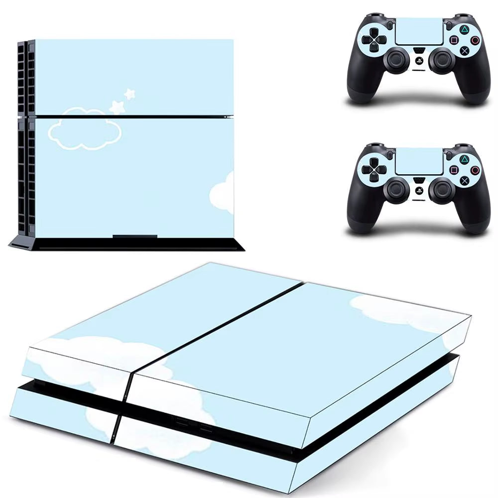 🌌 Starry Sky PS4 Skin – Traumhafter Vinyl-Aufkleber für Konsole & Controller ✨