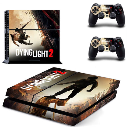 🔥 Dying Light PS4 Skin – Hochwertiger Vinyl-Aufkleber für Konsole & Controller 🎮