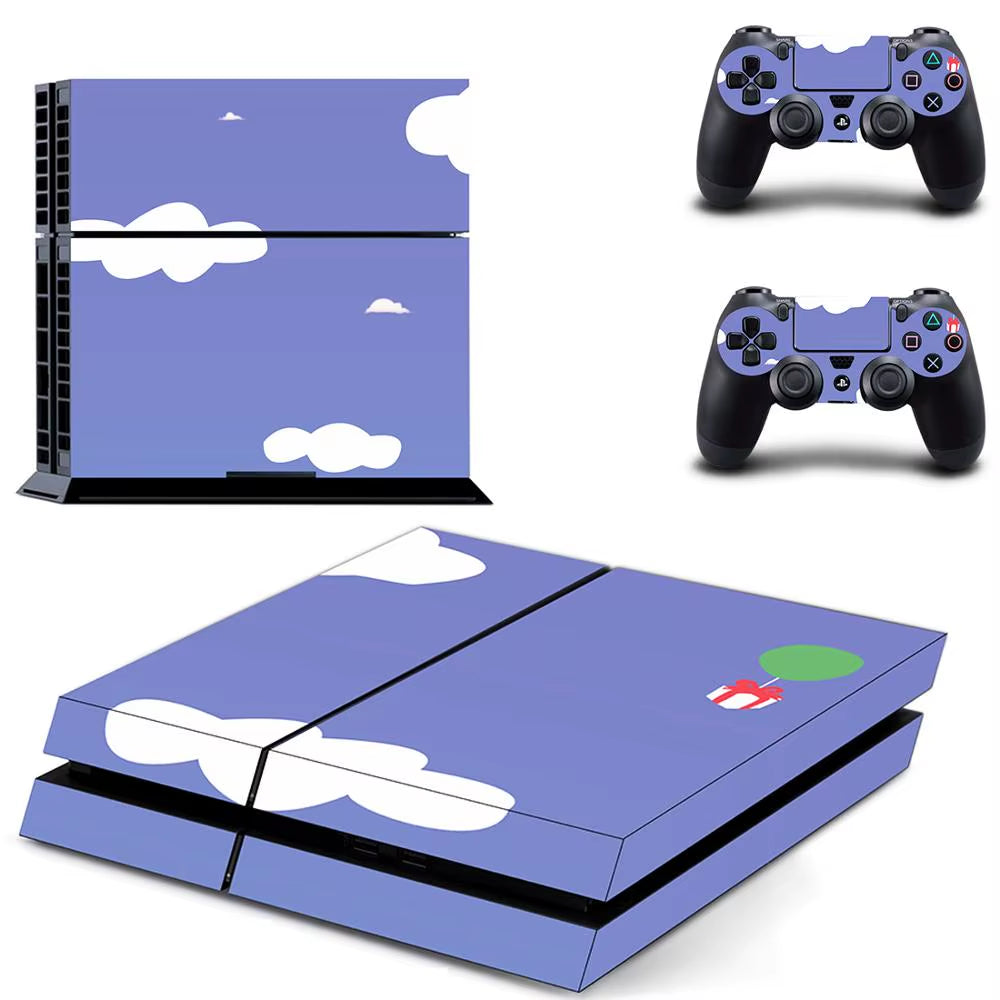 🌌 Starry Sky PS4 Skin – Traumhafter Vinyl-Aufkleber für Konsole & Controller ✨