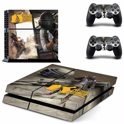 🔥 PUBG PS4 Skin – Hochwertiger Vinyl-Aufkleber für Konsole & Controller 🎮