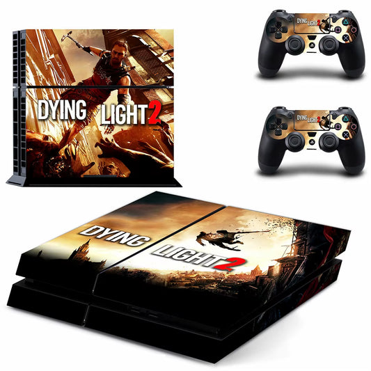 🔥 Dying Light PS4 Skin – Hochwertiger Vinyl-Aufkleber für Konsole & Controller 🎮