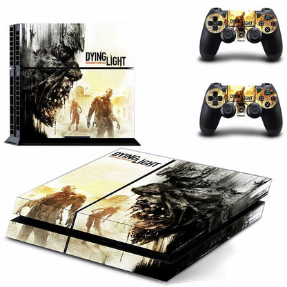 🔥 Dying Light PS4 Skin – Hochwertiger Vinyl-Aufkleber für Konsole & Controller 🎮