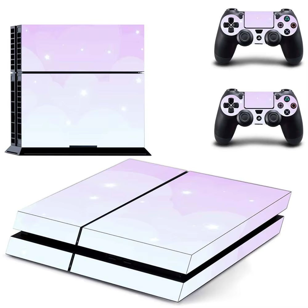 🌌 Starry Sky PS4 Skin – Traumhafter Vinyl-Aufkleber für Konsole & Controller ✨
